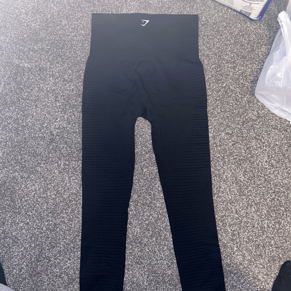Woman’s GymShark Seamless Black Leggings